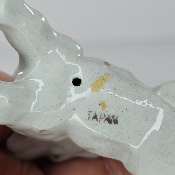 Vintage Ceramic White Goat Figurine Kitsch Farm Decor Cottage Core - Picture 7 of 9